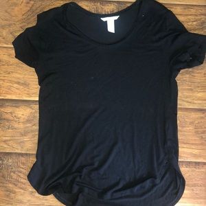 Simple h&m black tshirt